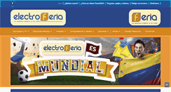 Desktop Screenshot of electroferia.com